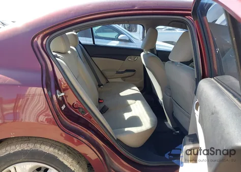 2013 Honda Civic Lx z USA, uszkodzony, nr VIN 19XFB2F53DE011476